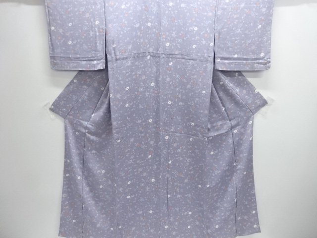JAPANESE KIMONO / HITOE KOMON / FLORAL ARABESQUE